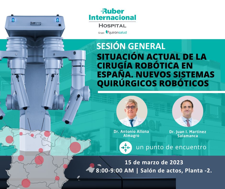 Cirugía Robótica en España. Avances