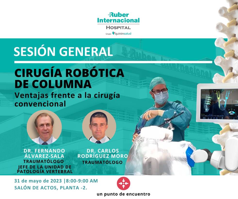 Cirugía robótica de columna Ruber internacional