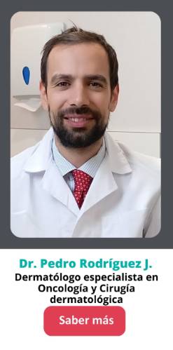 Doctor Pedro Rodríguez Dermatólogo en Ruber Internacional.
